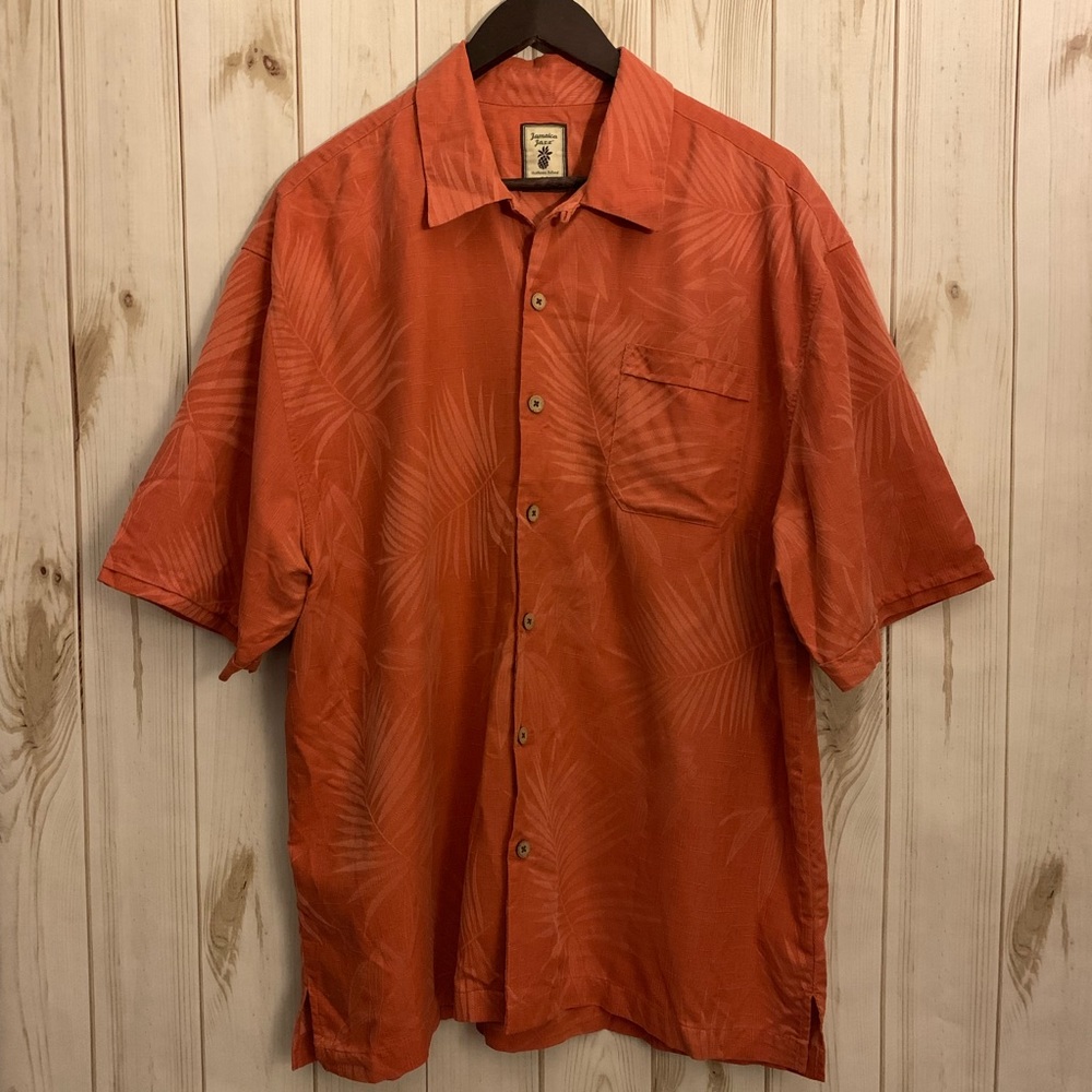Jamaica Jaxx | orange palm print shirt